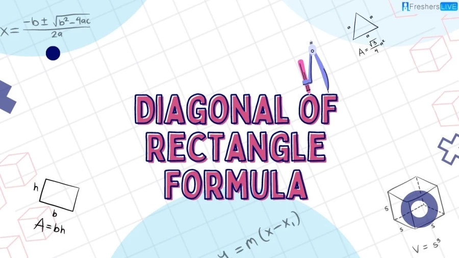 Unveiling the Diagonal of Rectangle Formula - Learn how to calculate the diagonal of any rectangle with ease using our step-by-step guide and simplify your math with our formula for calculating rectangle diagonals swiftly.