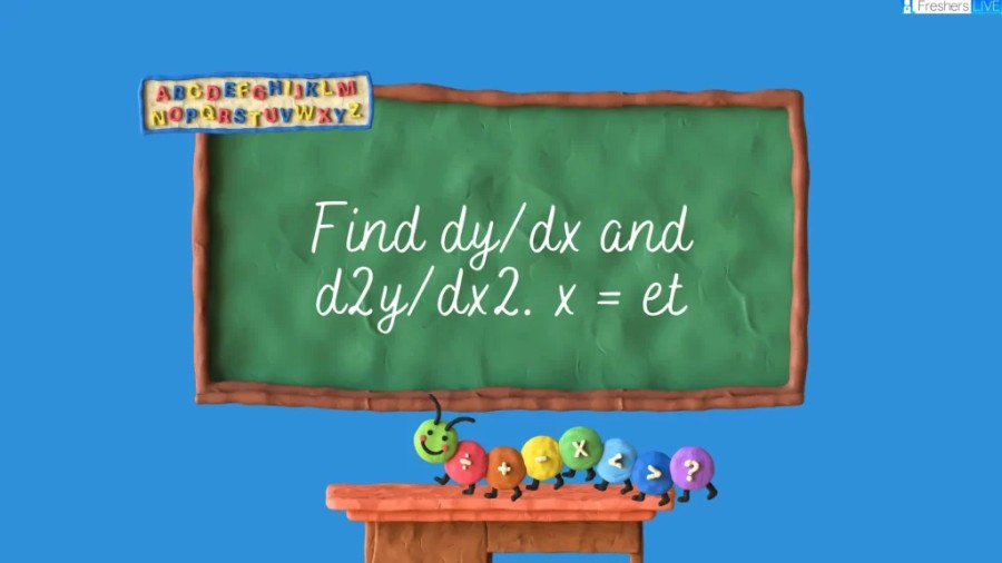 Find dy/dx and d2y/dx2