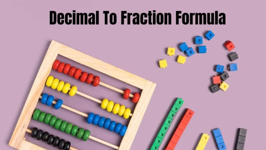 Decimal To Fraction Formula  A mathematical equation used to convert decimal values into fractions is the Decimal To Fraction Formula. The formula involves identifying the numerator and denominator of the fraction by multiplying both the numerator and denominator by a factor that removes the decimal point from the original value. If you are searching for Decimal To Fraction Formula, Read the content below.