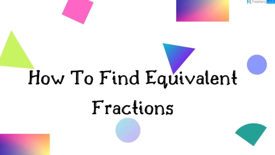 How To Find Equivalent Fractions is a fundamental skill in mathematics that enables you to simplify or compare fractions easily. How To Find Equivalent Fractions is useful in many real-world scenarios, such as cooking, measuring ingredients, or dividing objects equally. By knowing How To Find Equivalent Fractions, you can compare fractions easily and add or subtract them with confidence. In summary, How To Find Equivalent Fractions is a crucial skill that every student should master, and with practice, you can become proficient in it.