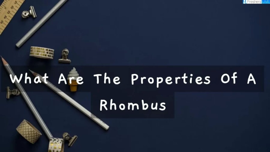 When it comes to understanding the properties of quadrilaterals, it is important to take a closer look at a rhombus. What are the properties of a rhombus, you may ask? A rhombus is a four-sided figure that has some unique characteristics that set it apart from other quadrilaterals. What are the properties of a rhombus that make it unique? Moreover, the diagonals of a rhombus bisect each other at right angles. This is important when it comes to understanding the symmetry and geometry of a rhombus. What are the properties of a rhombus that make it useful.