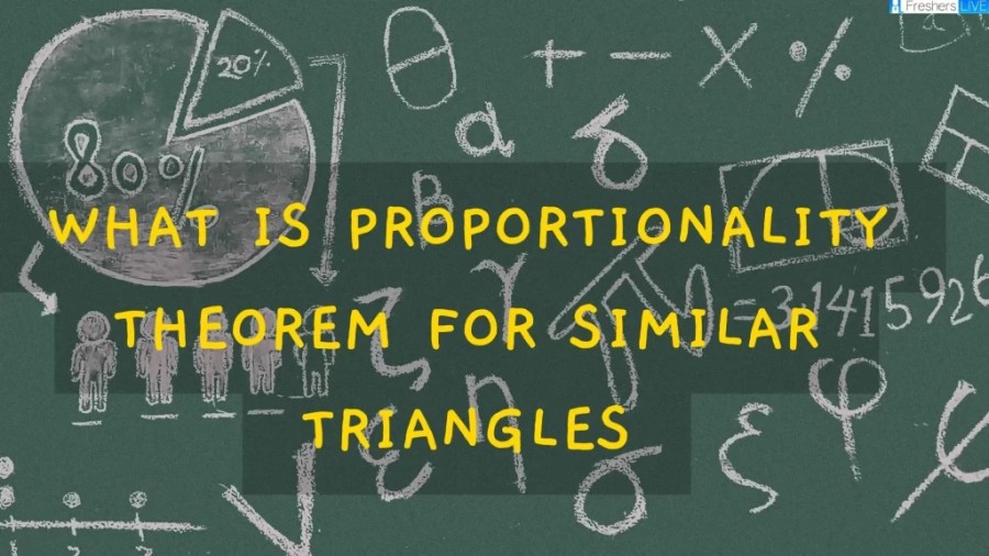 What Is Proportionality Theorem For Similar Triangles The Proportionality Theorem for Similar Triangles is also known as the Side Splitter Theorem or the Triangle Proportionality Theorem. is a fundamental concept in geometry that relates the proportions of sides in similar triangles. What Is Proportionality Theorem For Similar Triangles is a theorem that states that if a line is parallel to one side of a triangle and intersects the other two sides, then it divides those two sides proportionally. Also swipe down to know more What Is Proportionality Theorem For Similar Triangles.