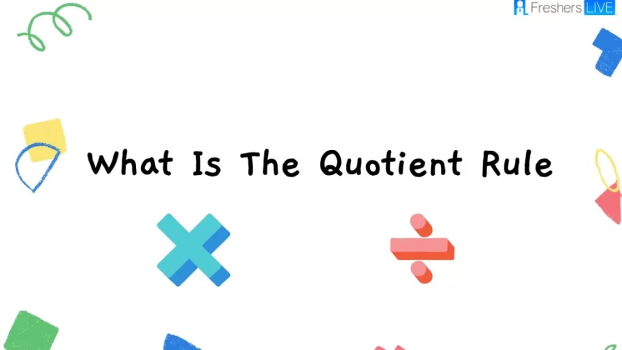 What is the quotient rule? The quotient rule is a fundamental concept in calculus that is used to find the derivative of a function that involves division. So, what is the quotient rule exactly? The quotient rule is a formula that provides a systematic way of finding the derivative of the quotient of two functions. What is the quotient rule used for? It is used to solve problems in many different fields, including physics, economics, and engineering. What is the formula for the quotient rule
