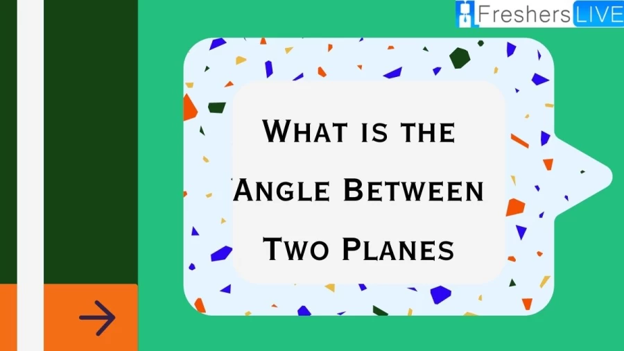Discover the concept of the Angle between Two planes in three-dimensional space. Explore how to calculate this angle and gain insights into its geometric significance.