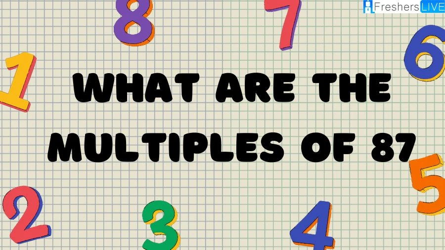Need to know the multiples of 87? Look no further! We've got you covered with a detailed explanation and examples. Get a handle on the multiples of 87 – our guide breaks down the concepts, applications, and interesting facts related to this numeric sequence.