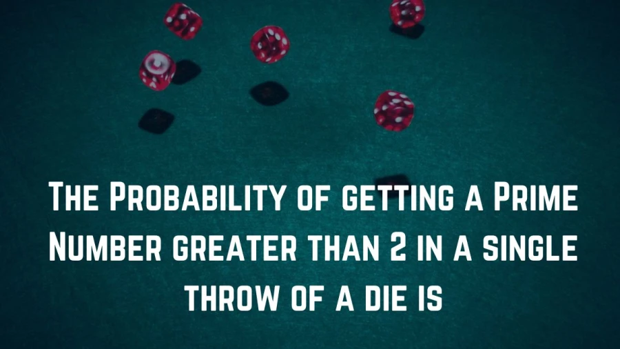 Learn about the odds of obtaining a prime number beyond 2 from a single die roll in this illuminating investigation.